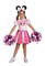 The Costume Center Pink and White Minnie Mouse Cheerleader Girl Child Costume - One Size